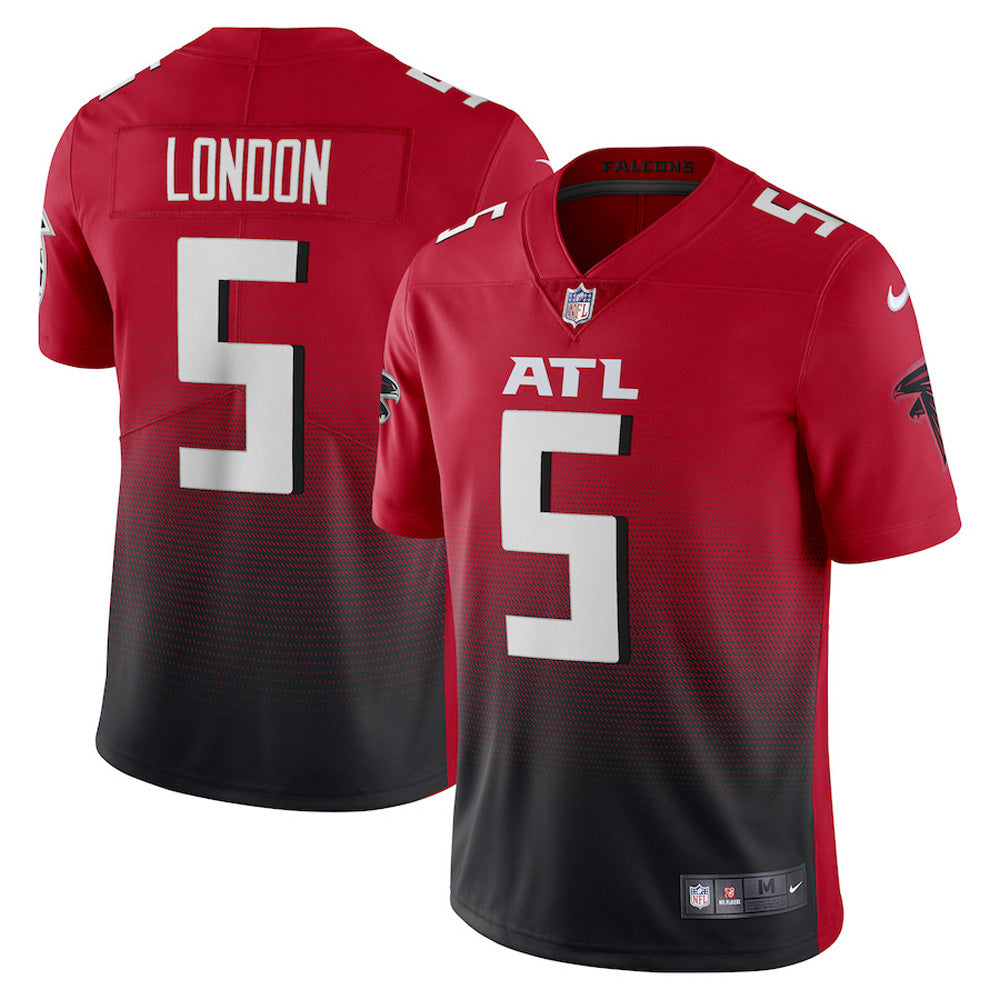 Men's Atlanta Falcons Drake London Vapor Jersey - Red